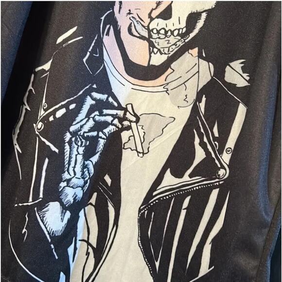 Arctic Monkeys Smoking Skeleton T-shirt, Size M, Good Preowned Condition - Picture 3 of 5